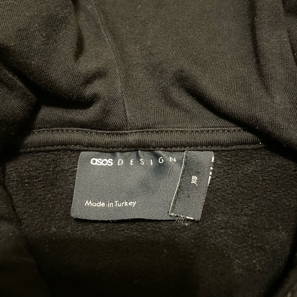 Comfy OVERSIZED Black Parallel Planet. Fits like a Mens S/M - Picture 4 of 4